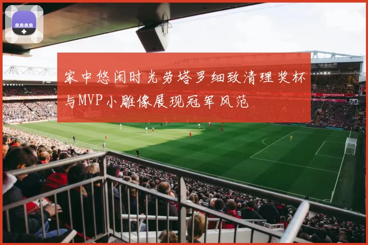 家中悠闲时光劳塔罗细致清理奖杯与MVP小雕像展现冠军风范